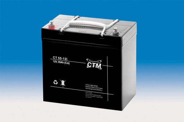 CTM Batterie CT 55-12/ 12V, 55,0 Ah