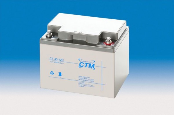 CTM Batterie CT 45-12C / 12V, 45,0 Ah