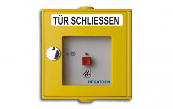 Hekatron Handausloesetaster DKT01 gelb