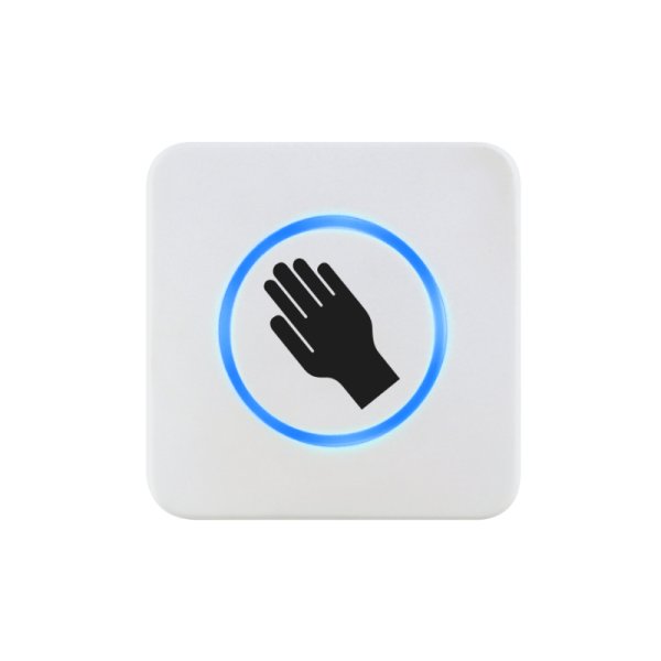 CleanSwitch Hand Weiss Blau