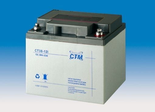 CTM Batterie CT 38-12I/ 12V, 38,0 Ah
