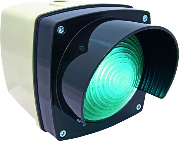 ELKA LED Ampelleuchte 230 V, rot oder grün, 250 Lumen