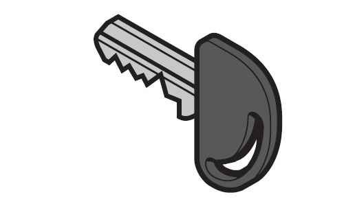 Hörmann Ersatzschlüssel für Miniaturschlüsselschalter